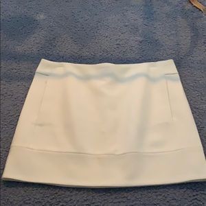 Off white wool skirt